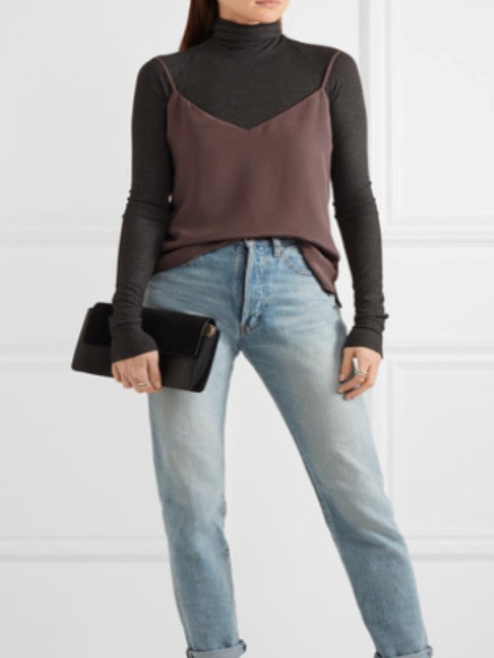 L'agence Jane Washed Silk Camisole